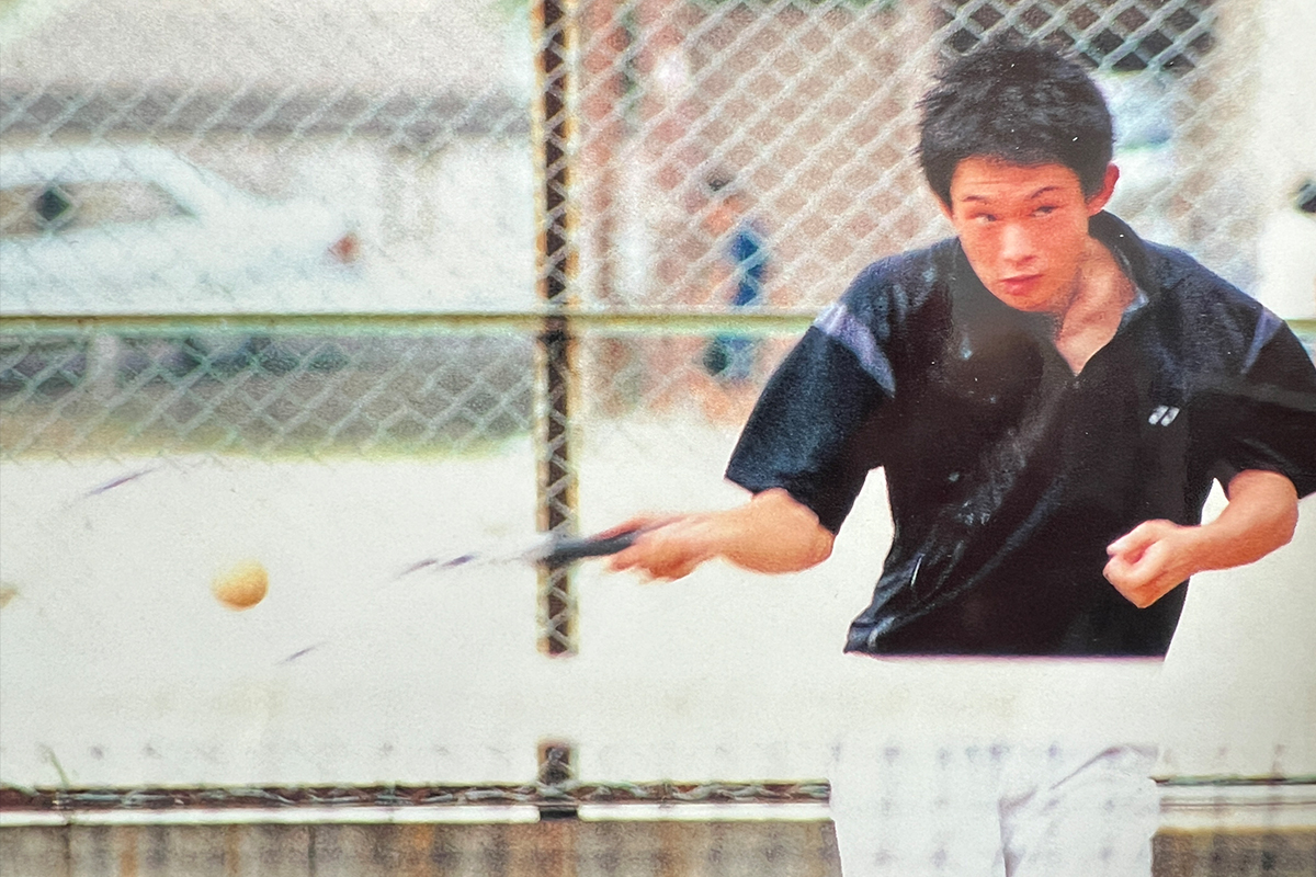 貝原大和 広島県立福山誠之館高等学校(2005年卒)ソフトテニス部